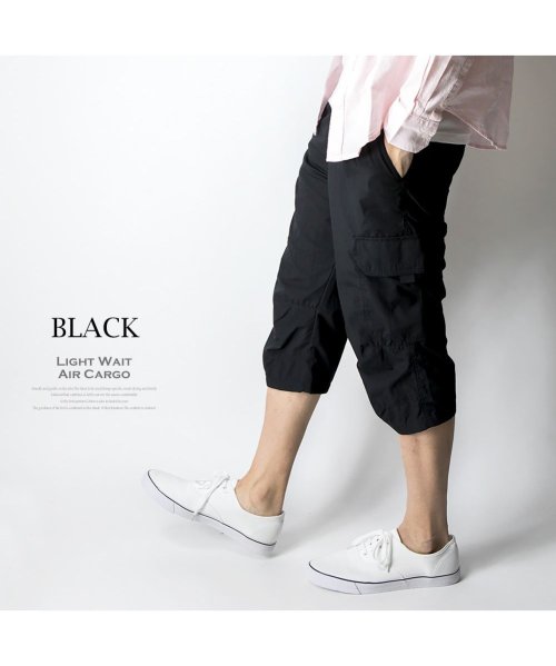 膝下丈 ハーフパンツ メンズ ひざ下 カーゴパンツ 7分丈 スポーツ 太め ゆったり 夏 クロップドパンツ Geneless Geneless Magaseek
