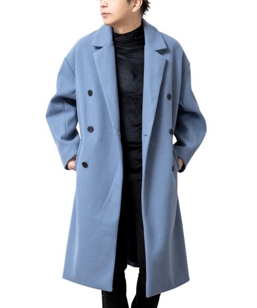 メンズ バーバリー ブルーレーベル トレンチコート メンズLサイズ 励ます