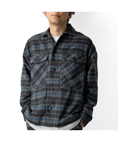 セール カバーオール メンズ ビエラチェック 柄 ジャケット 起毛チェック 冬 ワークジャケット 全7色 933l0615 Geneless Geneless Magaseek