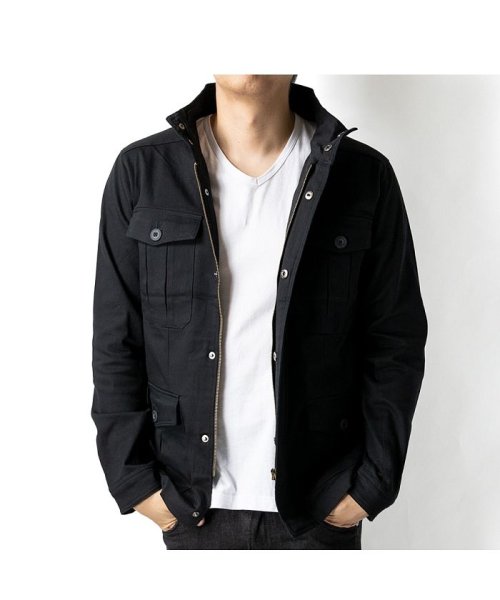セール M 65 フィールドジャケット メンズ ミリタリージャケット ショート丈 ストレッチツイル アウター Geneless Geneless Magaseek