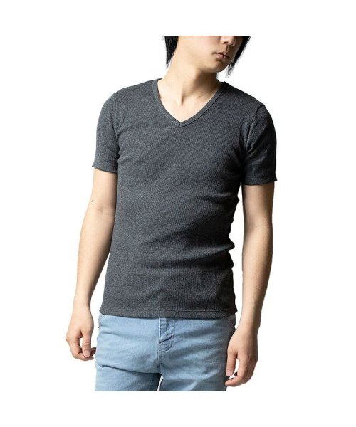 セール Tシャツ メンズ 半袖 Vネック Uネック かっこいい 無地 おしゃれ 綿100 コットン インナー Geneless Geneless Magaseek