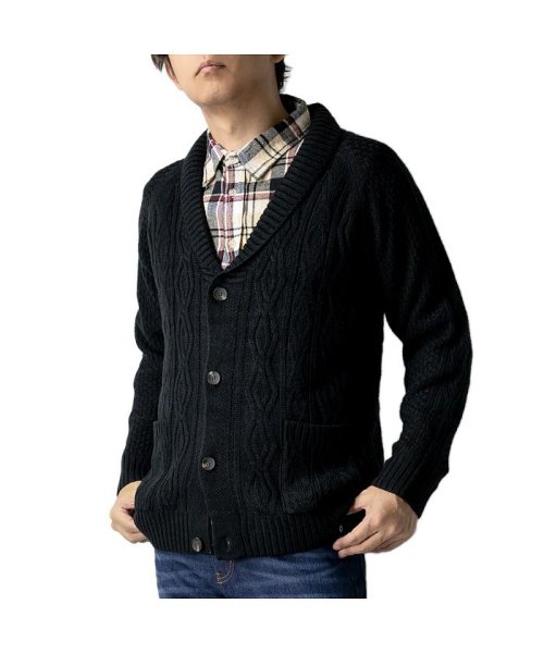 カーディガン メンズ ショールカラー ニット カーデ ショールカーディガン シンプル ニットカーデ Geneless Geneless Magaseek