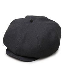  GENELESS(GENELESS)/キャスベレー ベレー帽 キャスケット 日本製 国産 帽子 2WAY コットン メンズ レディース 無地/ブラック