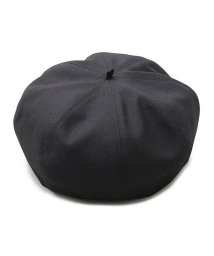 GENELESS(GENELESS)/ベレー帽 メンズベレー レディースベレー 日本製 国産 帽子 無地 シンプル 小顔効果 コットン オールシーズン 素材 サイズ調整 ブラック グレー ベージュ /ブラック