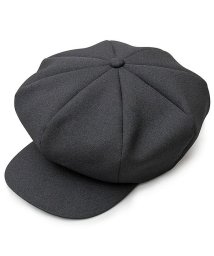  GENELESS(GENELESS)/キャスケット ハンチング 帽子 メンズ キャップ 日本製 国産 無地 シンプル 大きいサイズ アジャスター付き/ブラック