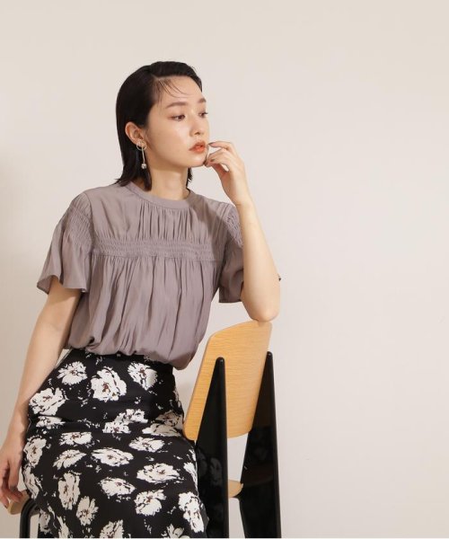 セール ナチュラルビューティーベーシック Natural Beauty Basic デシンシャーリングブラウス Magaseek セール ナチュラルビューティーベーシック Natural Beauty Basic デシンシャーリングブラウス Magaseek