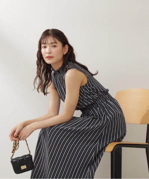 ストライプサッカーワンピース ナチュラルビューティーベーシック Natural Beauty Basic Magaseek ストライプサッカーワンピース ナチュラルビューティーベーシック Natural Beauty Basic Magaseek