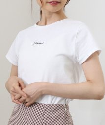 archives(アルシーヴ)/刺繍チビTee/オフホワイト