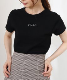 archives(アルシーヴ)/刺繍チビTee/ブラック