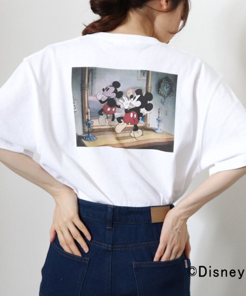 archives(アルシーヴ)/Mickey Mouse Tee/ホワイト