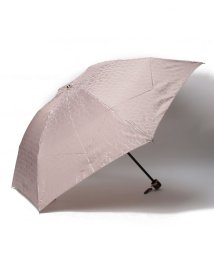 LANVIN Collection(umbrella)(ランバンコレクション（傘）)/LANVIN COLLECTION（ランバンコレクション） 折りたたみ傘【ロゴジャガード】/キャメル