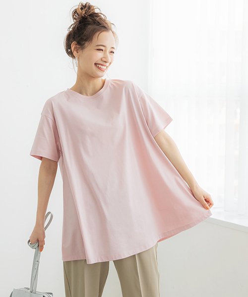 シルキーコットンAラインフレアTシャツ(504667033) | コカ(coca) - MAGASEEK シルキーコットンAラインフレアTシャツ(504667033) | コカ(coca) - MAGASEEK