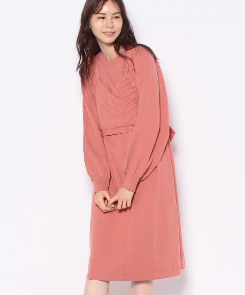 セール Supreme La La シュープリームララ カシュクールビスチェツキニットワンピース Offprice Ec Offprice Ec Magaseek