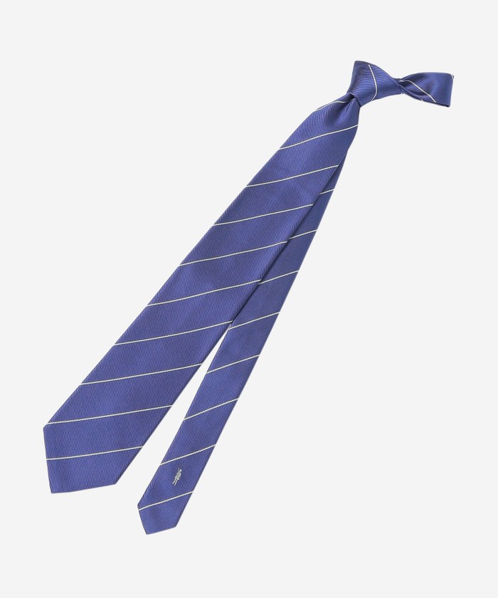ピンストライプレップネクタイ(504747792)｜HANKYU MEN'S / 阪急メンズ