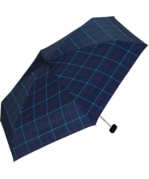 Wpc．(Wpc．)/【Wpc.公式】雨傘 リップストップポーチフォールディングアンブレラ  53cm コンパクト 晴雨兼用 メンズ レディース 折りたたみ傘/ウィンドウペン
