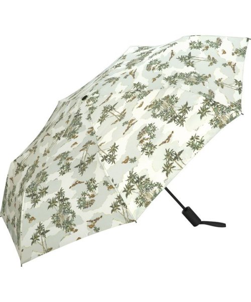 Wpc．(Wpc．)/【Wpc. 公式】雨傘 UNISEX ASC FOLDING UMBRELLA  58cm 安全自動開閉 継続はっ水 晴雨兼用 メンズ レディース 折りたたみ傘/ヴィンテージリゾート