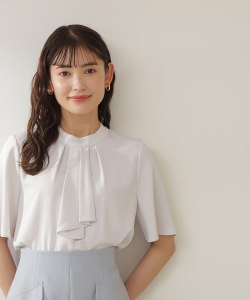 セール ハイネックラッフルボウタイブラウス ナチュラルビューティーベーシック Natural Beauty Basic Magaseek セール ハイネックラッフルボウタイブラウス ナチュラルビューティーベーシック Natural Beauty Basic Magaseek