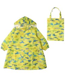 Kids Foret(キッズフォーレ)/【子供服】 Kids Foret (キッズフォーレ) 恐竜柄レインコート S～L B37811/イエロー