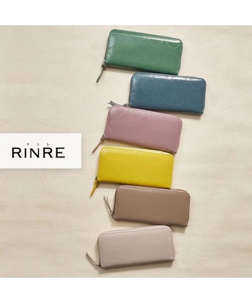 RINRE(リンレ)/【RINRE/リンレ】 長財布 財布 RINRE 213411 お洒落 財布 女性 プレゼント ギフト ブランド RINRE ポイント消費 新生活 おすすめ/グリーン