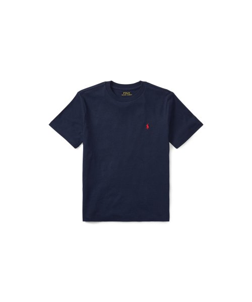 POLO RALPH LAUREN(POLO RALPH LAUREN)/(ボーイズ 8才～20才)コットン ジャージー クルーネック Tシャツ/410ネイビー