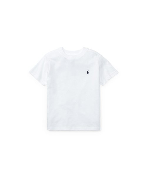 POLO RALPH LAUREN(POLO RALPH LAUREN)/(ボーイズ 8才～20才)コットン ジャージー クルーネック Tシャツ/100ホワイト