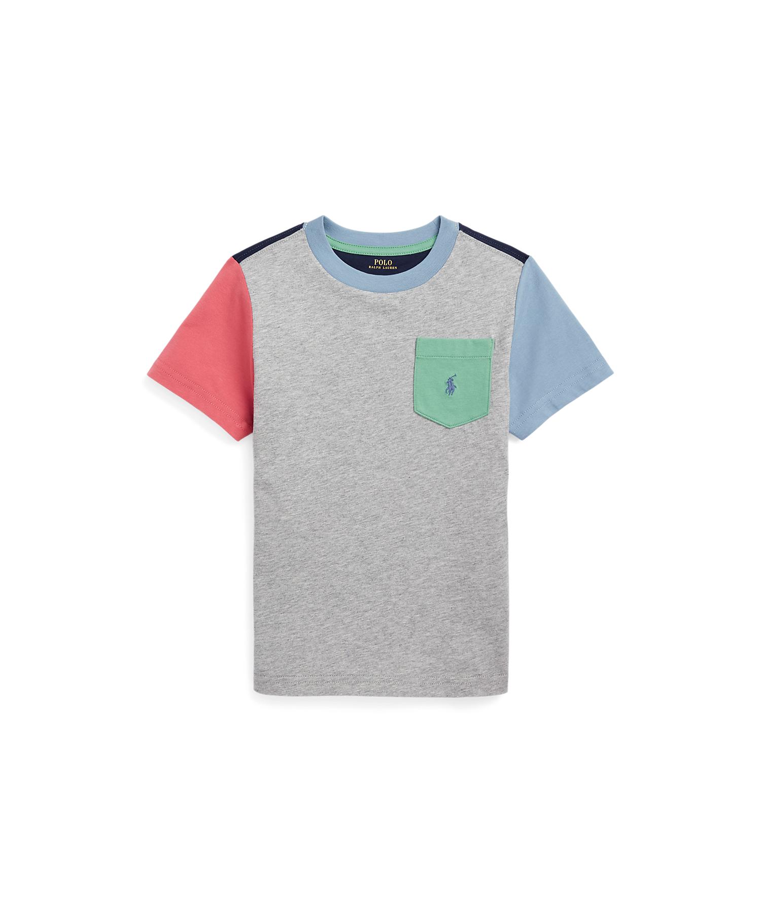 (ボーイズ 4才～7才)カラーブロックド コットン ポケット Tシャツ(504760074) | POLO RALPH LAUREN  CHILDRENSWEAR(POLO RALPH LAUREN CHILDRENSWEAR) - MAGASEEK