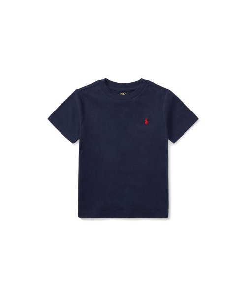 POLO RALPH LAUREN(POLO RALPH LAUREN)/(ボーイズ 2才～4才)コットン ジャージー クルーネック Tシャツ/410ネイビー