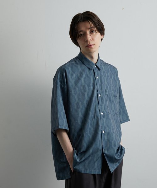 オールドファブリックドレープルーズシャツ ジュンレッド Junred Magaseek