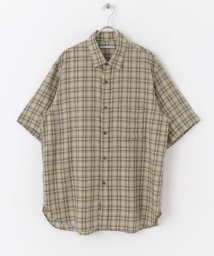 URBAN RESEARCH(アーバンリサーチ)/WORK NOT WORK　Checked Viera Shirts/LBROWN