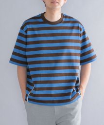 SHIPS MEN/GP/GS/GP: ハイ デンシティ ボーダー Tシャツ/504761144