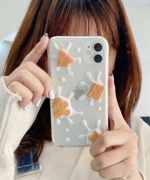 クッキースマホケース Ma 即納 スマホ Iphone ケース アイフォンケース カバー クッキー ミルク 耐衝撃 シンプル おとな カジュアル 上品 トレン ショップにこにこ Shopnikoniko Magaseek