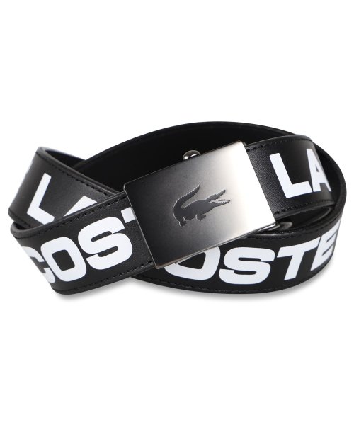 ラコステ Lacoste ベルト レザーベルト メンズ 本革 Belt ブラック ホワイト ネイビー ダーク ブラウン 黒 白 Lb ラコステ Lacoste Magaseek