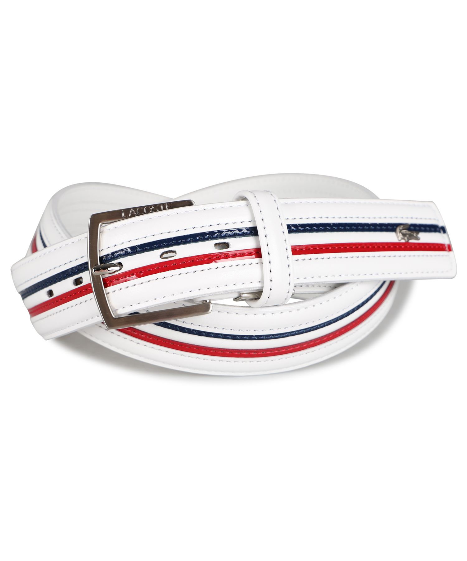 ラコステ LACOSTE ベルト レザーベルト メンズ 本革 BELT ブラック