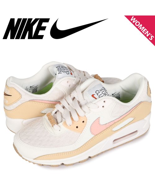 Nike W Air Max 90 Se ナイキ エアマックス90 スニーカー レディース ベージュ Dj9997 101 ナイキ Nike Magaseek