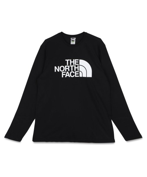 THE NORTH FACE(ザノースフェイス)/ノースフェイス THE NORTH FACE Tシャツ 長袖 ロンT カットソー オフ マウンテン エッセンシャル メンズ ロゴ OFF MOUNTAIN ES/ブラック