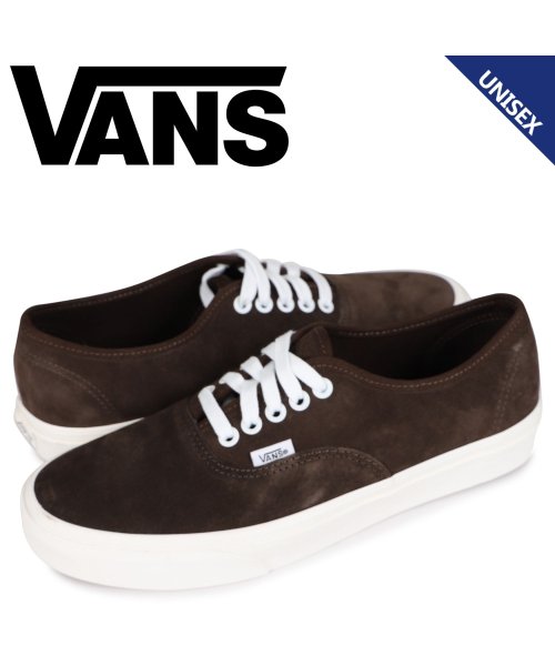 セール】VANS ヴァンズ オーセンティック スニーカー メンズ レディース バンズ AUTHENTIC ダーク ブラウン VN0A5KRD8DB(504759446) ヴァンズ(VANS) MAGASEEK VANS バンズ デッキシューズ スウェード