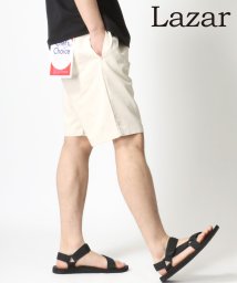 LAZAR(ラザル)/【Lazar】Chef's shorts/ワイドシルエット シェフショーツ/ショートパンツ/ハーフパンツ/イージーパンツ/ワークパンツ メンズ 短パン /オフホワイト