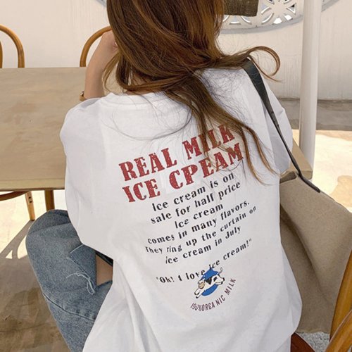 ロゴtシャツ レディース 韓国 夏 ミニミニストア Miniministore Magaseek