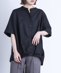 osharewalker/『バンドカラー裾タックシャツ』/504761626