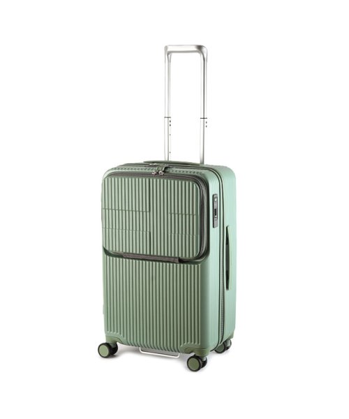 【2年保証】イノベーター スーツケース 62L Mサイズ 中型 軽量 静音 フロントオープン ストッパー付き フラジャイル innovator INV－60 /　　　　　 ｜約