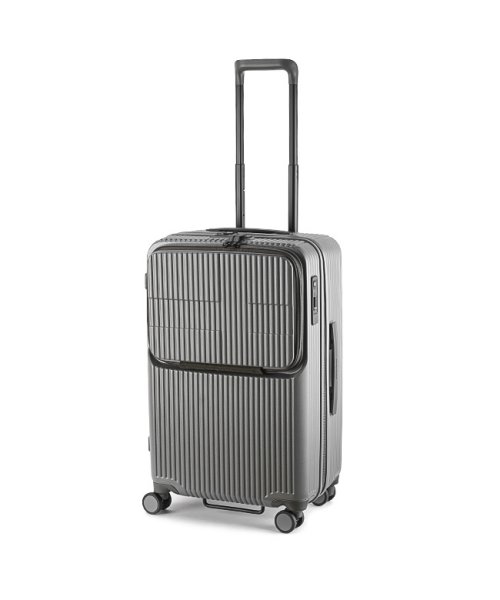 【2年保証】イノベーター スーツケース 62L Mサイズ 中型 軽量 静音 フロントオープン ストッパー付き フラジャイル innovator INV－60 /　　　　　 ｜約