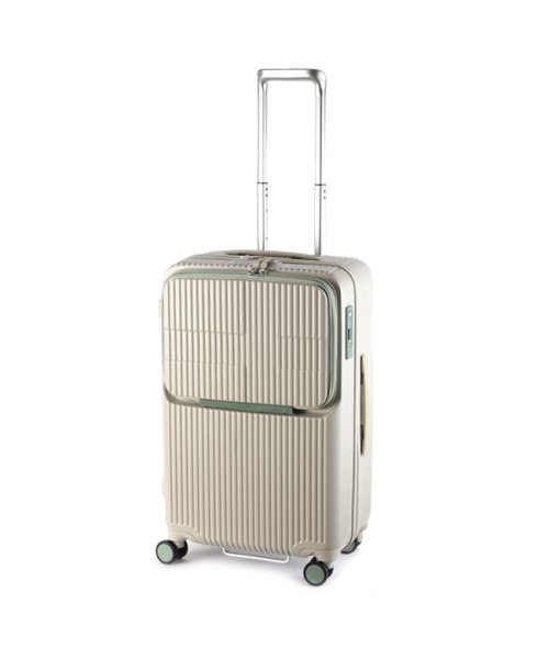 【2年保証】イノベーター スーツケース 62L Mサイズ 中型 軽量 静音 フロントオープン ストッパー付き フラジャイル innovator INV－60 /　　　　　 ｜約