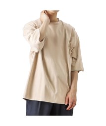 MAC HOUSE(men)(マックハウス（メンズ）)/Goodwear グッドウェア スーパービッグ半袖Tシャツ 2W7－11222/ベージュ