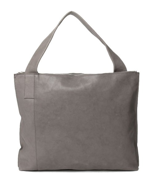PATRICK STEPHAN(パトリックステファン)/Leather shoulder bag ’simple’ 2/スレートグレイ