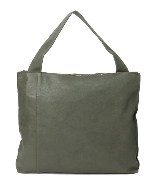 PATRICK STEPHAN(パトリックステファン)/Leather shoulder bag ’simple’ 2/オリーブ