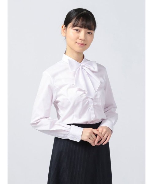 Vivi 無敵コーデ 取り外しリボン スキッパーギャザー はるやま レディース Haruyama Ladys Magaseek