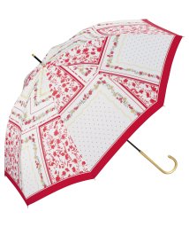 Wpc．(Wpc．)/【Wpc.公式】雨傘 フラワーパネル  58cm 継続はっ水 晴雨兼用 レディース 長傘/RD