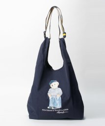 POLO RALPH LAUREN(umbrella)(ポロラルフローレン（傘）)/ベルト付きレインバッグ　”POLO BEAR”/ネイビーブルー