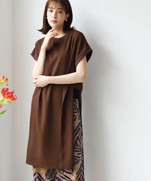 セール サイドスリットワンピース リアルキューブ Real Cube Magaseek