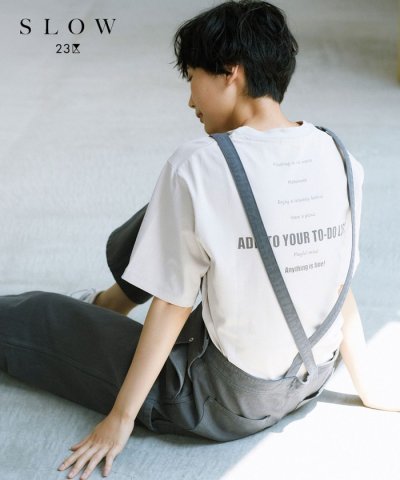 【SLOW】TO DO ロゴ Tシャツ